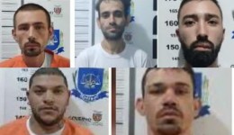 Três detentos são recapturados após fuga na Cadeia Pública ; cinco seguem foragidos