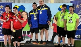Francisco Beltrão reúne 42 atletas na IX Copa Down de Tênis de Mesa