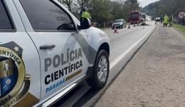 Identificado idoso que morreu atropelado na PR-483