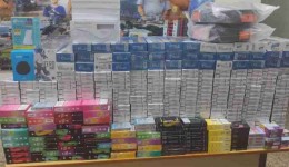 Contrabando transportado em ônibus é apreendido pela Cavalaria da PM 