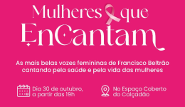 Show “Elas EnCantam” encerra Outubro Rosa com 14 vozes femininas no calçadão