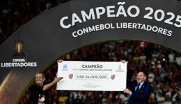 Flamengo vence o Palmeiras por 1 a 0 e se torna o primeiro brasileiro tetra da Libertadores