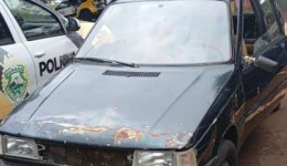Polícia Militar apreende veículo sem licenciamento e com irregularidades