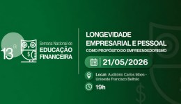 Unioeste realiza evento gratuito sobre empreendedorismo e educação financeira
