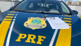 Motorista condenado por homicídio é preso pela PRF durante fiscalização na BR-163