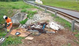 EPR Iguaçu recolhe mais de 622 toneladas de resíduos nas rodovias do Oeste e Sudoeste