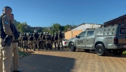 Polícia Militar e Defesa Civil desocupam terreno público no Terra Nossa