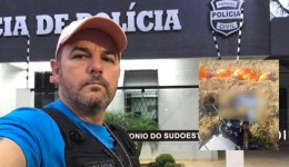 Policial civil de Santo Antonio do Sudoeste morre após queda de paramotor