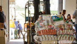 Campanha de doações do Estado já reuniu 11,5 mil toneladas ao Rio Grande do Sul