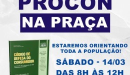 População poderá tirar dúvidas sobre direitos do consumidor em ação do Procon na Praça Central