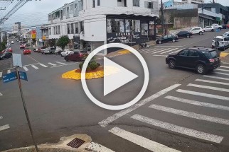 Praça Central Dalilo Pereira - Dionísio  Cerqueira/SC