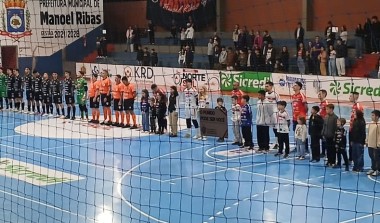 Palmas Futsal perde para Manoel Ribas e está eliminado da Copa União