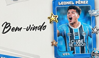 Grêmio anuncia a contratação de volante do Hurácan