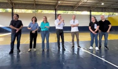 Ginásio João Cantu é revitalizado após 16 anos e volta a atender a comunidade de Francisco Beltrão