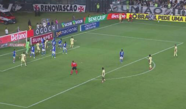Vasco vence o Cruzeiro por 3 a 1 e soma mais três pontos