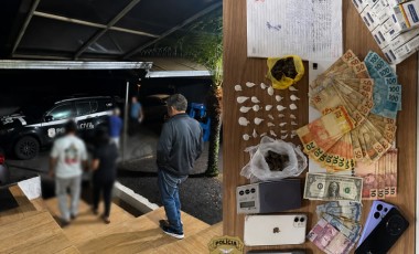 Operação da Polícia Civil prende três pessoas e apreende adolescente por tráfico
