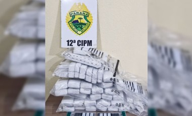Perseguição termina com carro capotado e mais de 31 kg de maconha apreendidos em Palmas