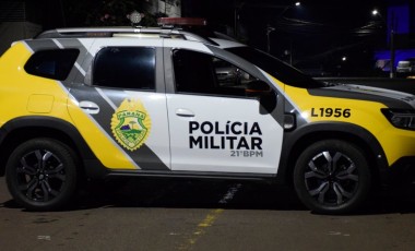 Após perseguição policial, motorista abandona carro carregado com vinhos no interior de Francisco Beltrão