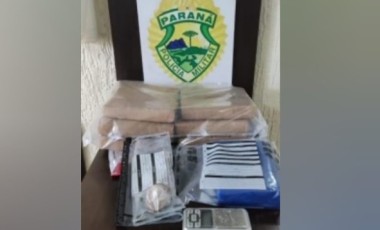 Motorista de aplicativo e homem são presos com mais de 8 kg de maconha e 1 kg de cocaína