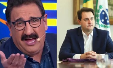 Apresentador Ratinho vira 'cabo eleitoral' de Ratinho Junior à Presidência