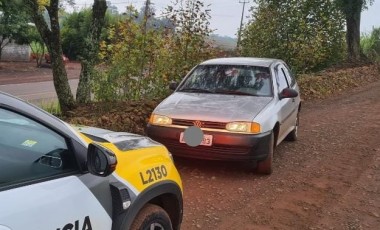 Veículo furtado em Marmeleiro é recuperado no interior de Beltrão