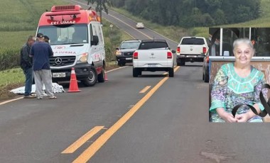 Identificada mulher que morreu atropelada na BR-471