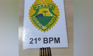 PM prende homem com munições que seriam trocadas por drogas