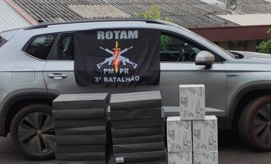 Polícia apreende carga de vinho argentino após perseguição cinematográfica em Pato Branco