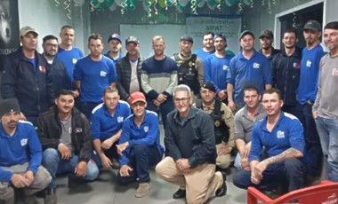 PM realiza palestra sobre conscientização no trânsito durante SIPAT