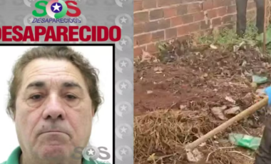 Idoso desaparecido é encontrado morto e enterrado em Pinhalzinho; dois suspeitos são presos
