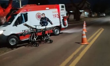 Mulher fica ferida após ser atropelada e motorista foge sem prestar socorro