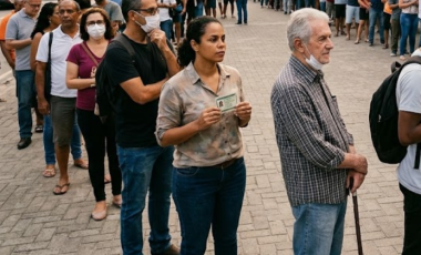 Eleitores que estiverem na fila às 17h ainda poderão votar; entenda