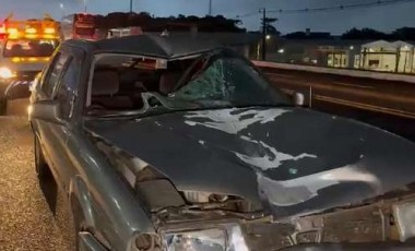 Caminhoneiro perde a vida após ser atropelado na BR-277