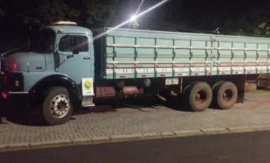 Suspeito é preso após furtar caminhão em Pato Branco 