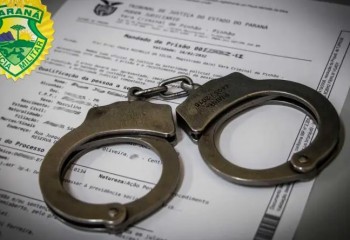 Homem com mandado de prisão é detido no interior