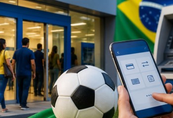 Bancos terão horário especial na segunda-feira por causa do jogo da Seleção Brasileira