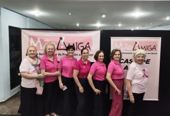 Outubro Rosa: Grupo Mão Amiga realiza evento de conscientização