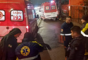 Socorrista do Samu é atropelado durante atendimento de acidente na Grande Curitiba