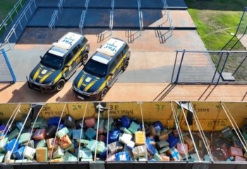 PRF realiza maior apreensão de maconha de 2026 no Brasil