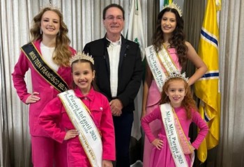 Quatro candidatas vão representar Francisco Beltrão no Miss Brasil Infantil