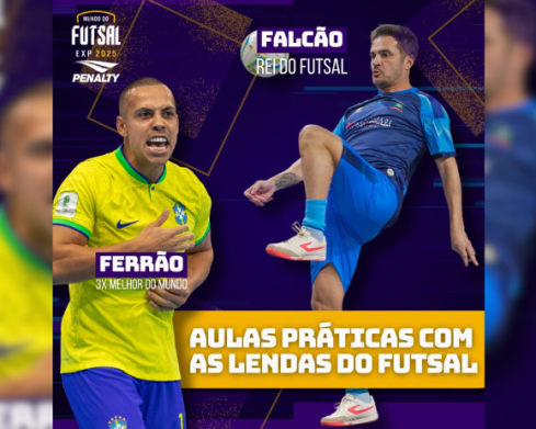 Foz do Iguaçu recebe o Mundo do Futsal Experience Penalty 2025, um dos maiores eventos de futsal do país
