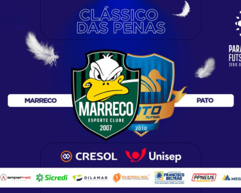 Marreco e Pato fazem o Clássico das Penas pelas semifinais da Série Ouro 2025