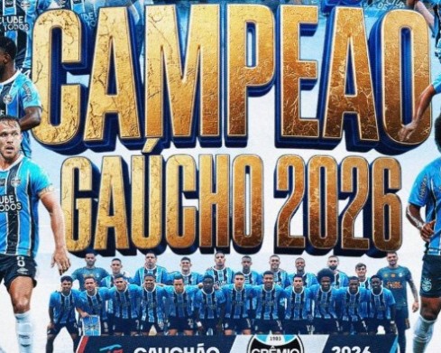 Grêmio empata com Inter e conquista o 44º Gauchão