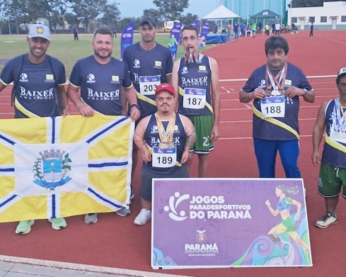 Atletas com deficiência conquistam medalhas para Beltrão
