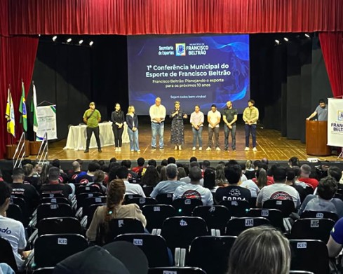 1ª Conferência Municipal do Esporte reúne participação expressiva de diferentes segmentos