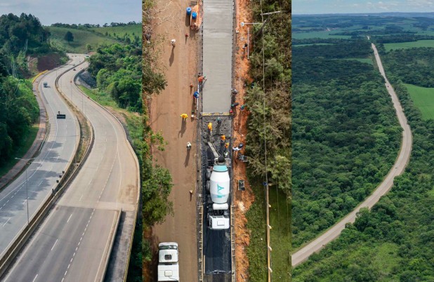 Com 500 quilômetros, Paraná tem maior programa de rodovias de concreto do Brasil