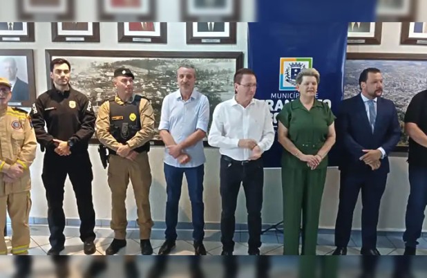 Oberdan Saretta é empossado Secretário de Segurança Pública