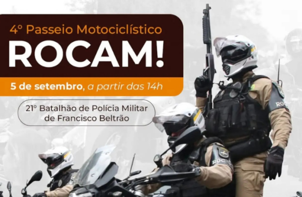 4º Passeio motociclistico da ROCAM acontece neste sábado dia 05 de setembro