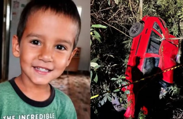Menino de 7 anos é identificado após morrer em acidente na PR-493