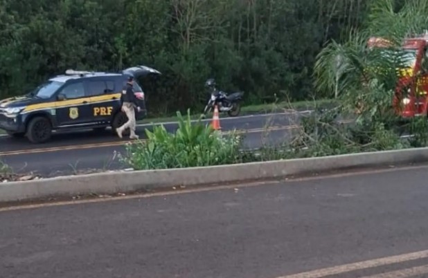 Motociclista fica gravemente ferido após colisão no distrito de Tatetos